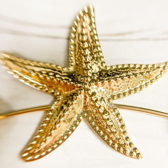 Mermaid halo crown, Gold Halo Crown, Seashell Hao Crown, Starfish Halo Crown